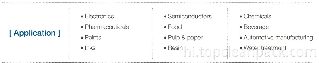 व्यापक रूप से लागू उच्च-प्रवाह कम दबाव-ड्रॉप पीई फिल्टर बैग